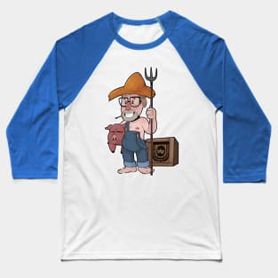 Simple Farm Boy Baseball T-Shirt